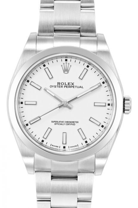 Rolex Oyster Perpetual 114300-WHTIND-POWG18A