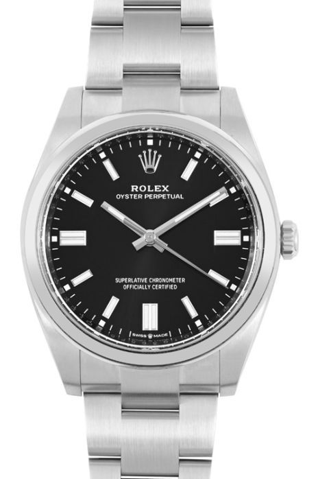 Rolex Oyster Perpetual M126000-BLKIND-POWG22A