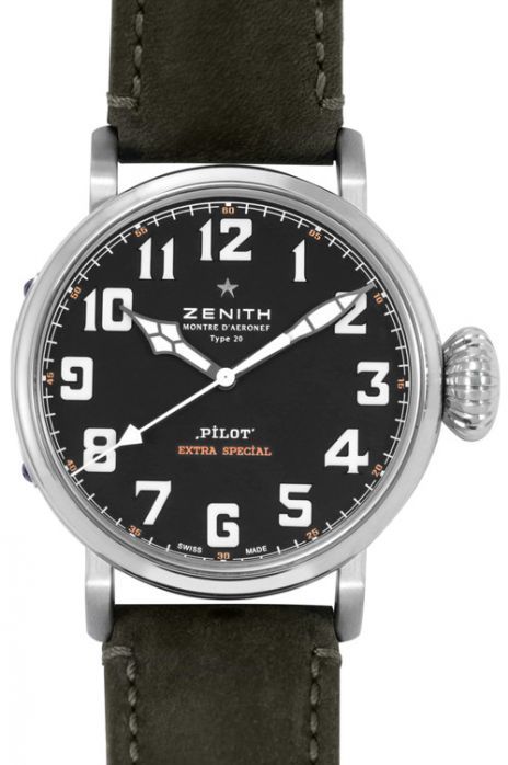 Zenith Pilot 03.2430.3000-POWG22A