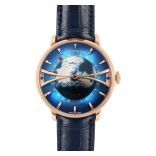 Pre-Owned Arnold & Son Globetrotter