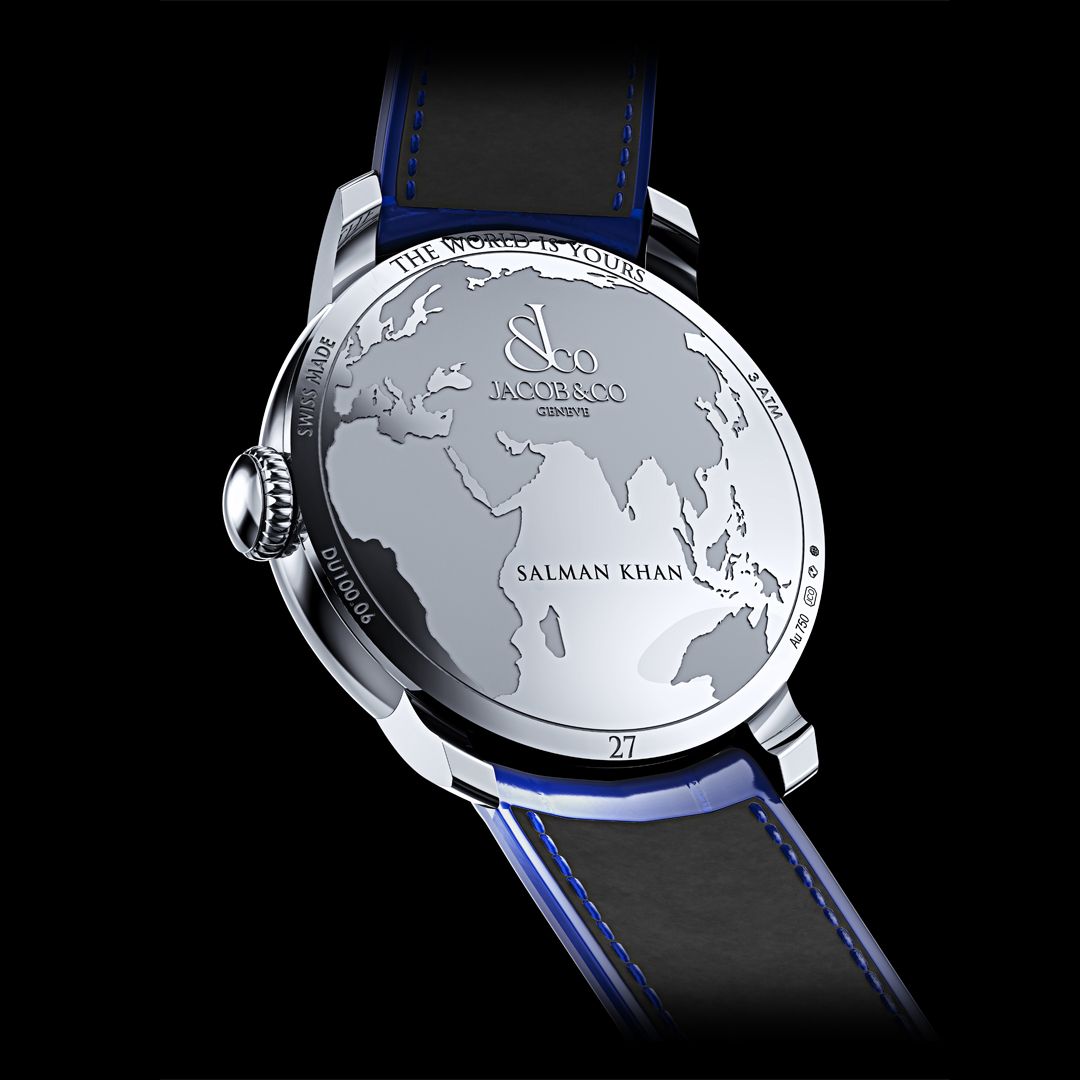 Jacob & Co. The World Is Yours Dual Time Zone Salman Khan