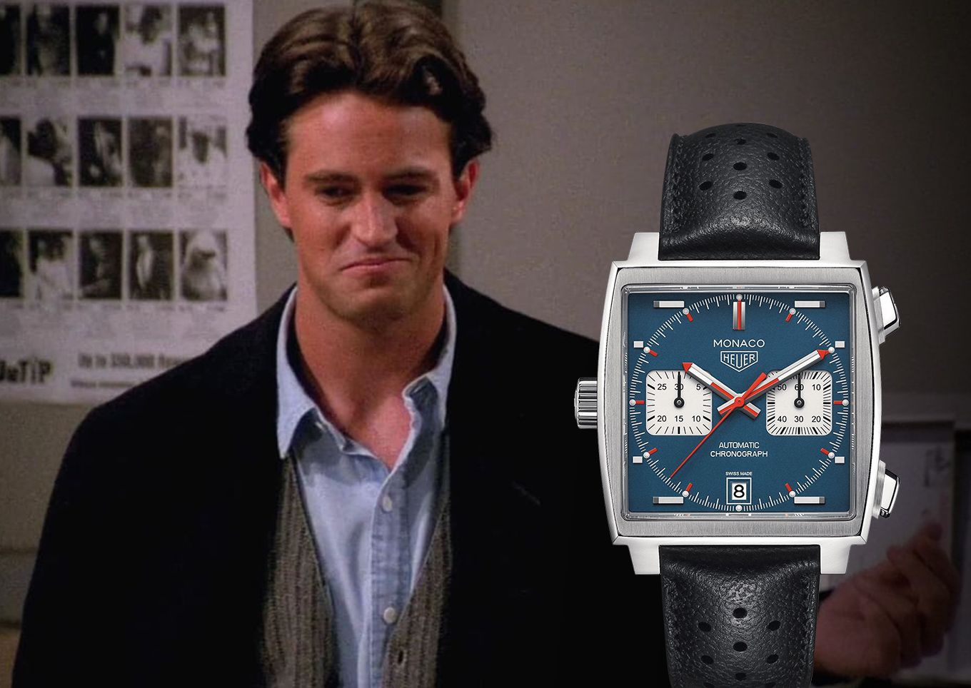 Chandler Bing, Friends, TAG Heuer 