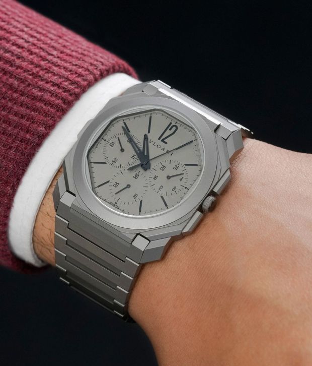 Bulgari Octo Finissimo Chronograph GMT Titanium