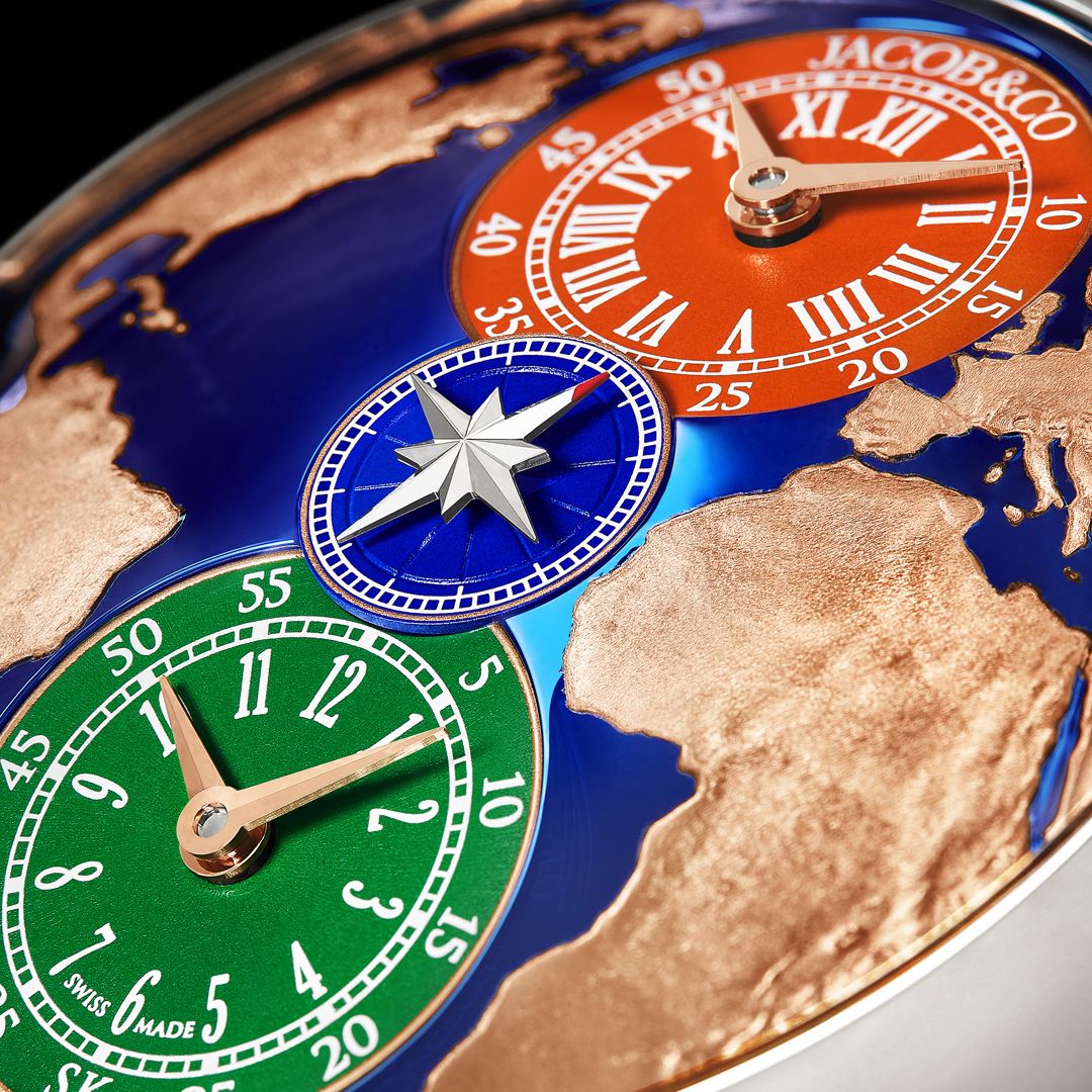 Jacob & Co. The World Is Yours Dual Time Zone Salman Khan
