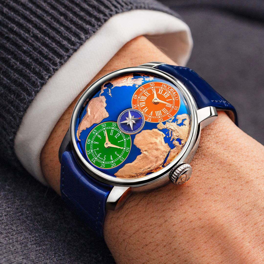 Jacob & Co. The World Is Yours Dual Time Zone Salman Khan