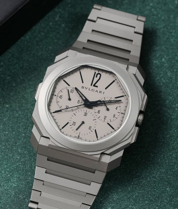 Bulgari Octo Finissimo Chronograph GMT Titanium