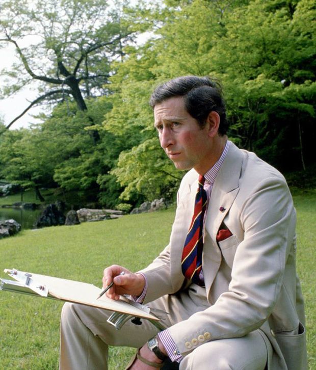 Prince Charles in Cartier Santos