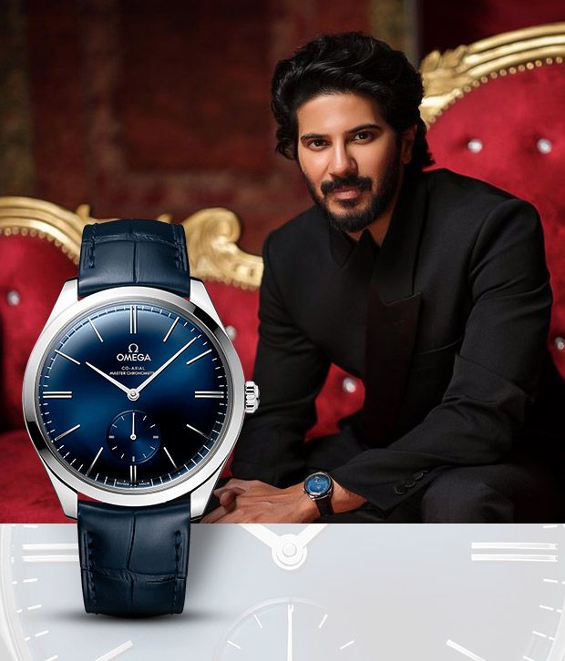 Dulquer Salmaan wearing Omega De Ville 