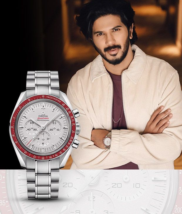 Dulquer Salmaan in Omega Speedmaster