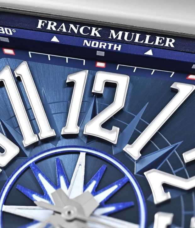 Franck Muller Vanguard Yachting dial