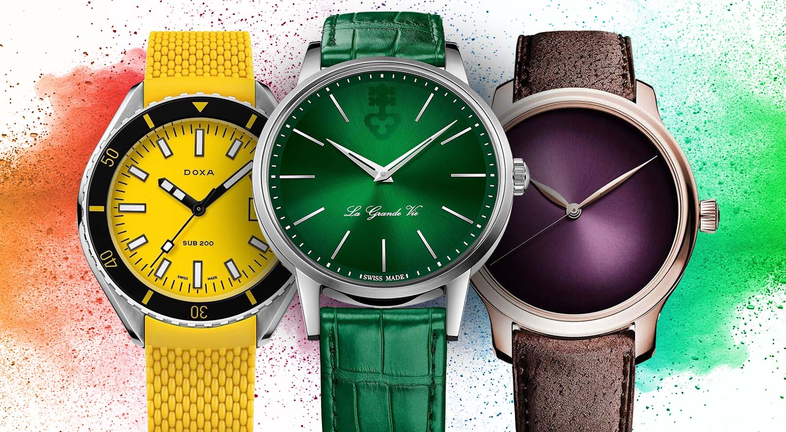 Chromatic Companions: Luxury Watches That Manifest Holi's Vibrant Spirit