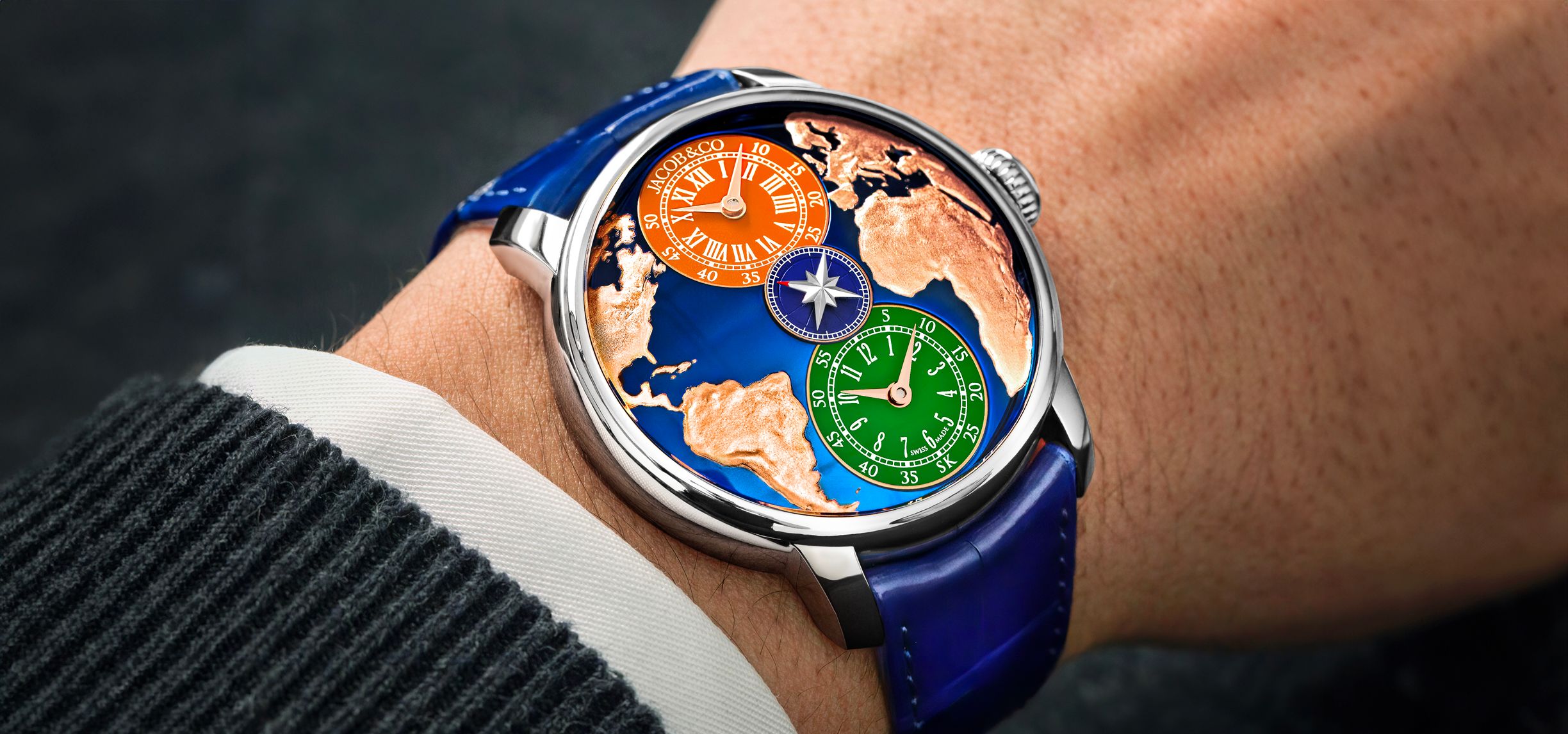 Jacob & Co. Salman Khan Dual Time Zone Watch: The Fusion of Horological And Cinematic Brilliance