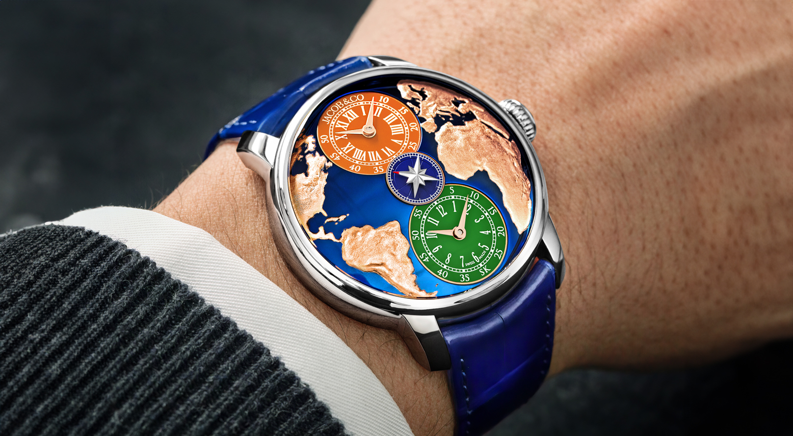 Jacob & Co. Salman Khan Dual Time Zone Watch: The Fusion of Horological And Cinematic Brilliance