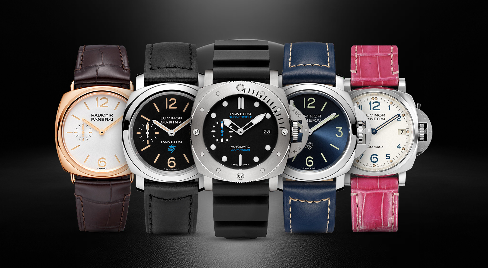 The Quintessential Collection Of Five Exceptional Panerai Watches
