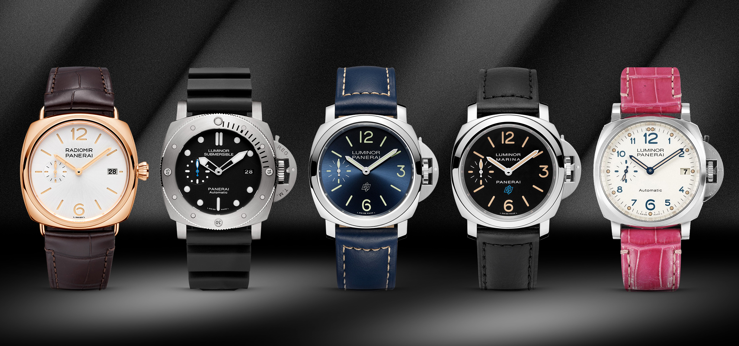 The Quintessential Collection Of Five Exceptional Panerai Watches