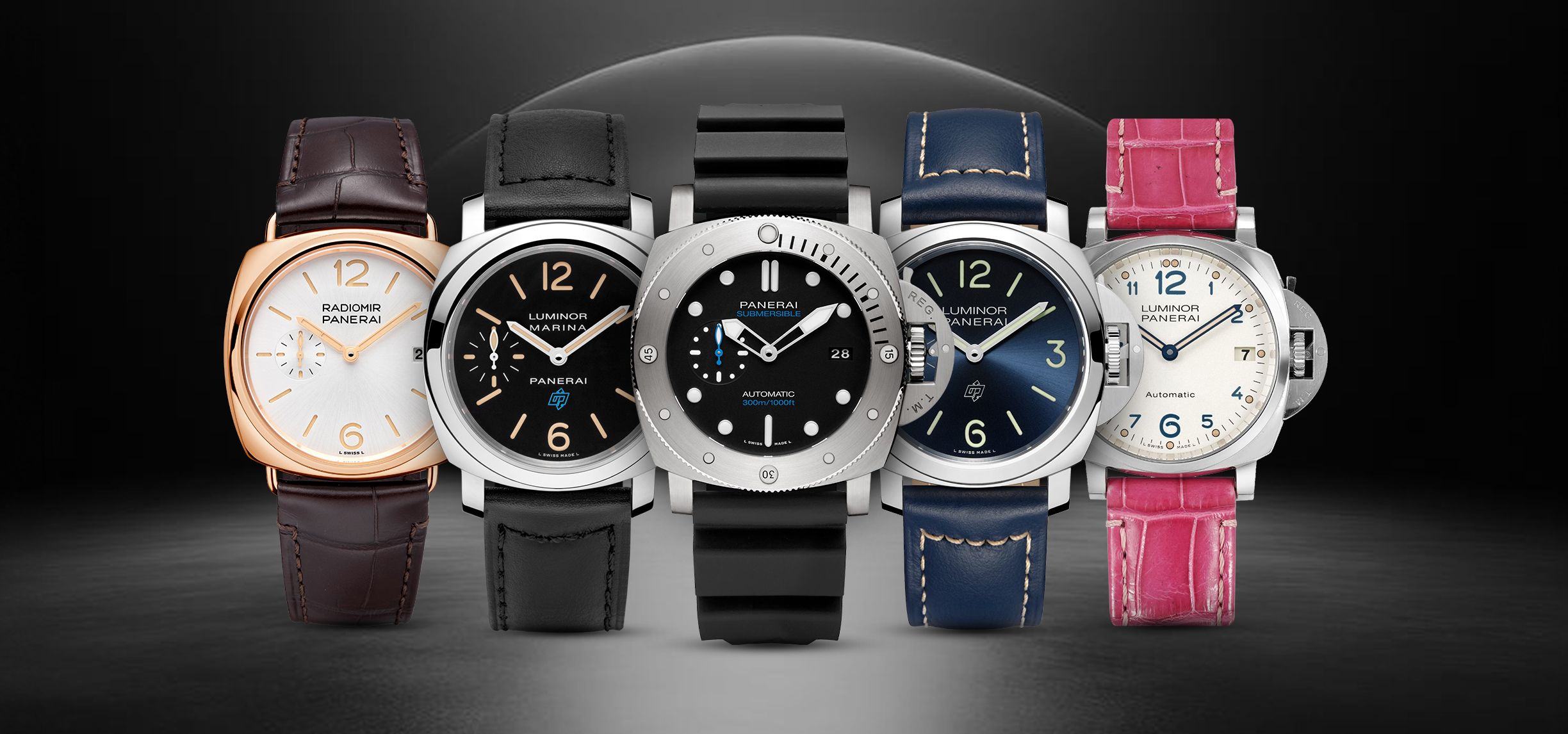 The Quintessential Collection Of Five Exceptional Panerai Watches