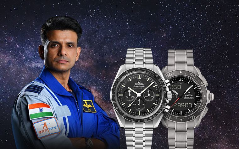 Shubhanshu Shukla: From Fighter Cockpit To Low Earth Orbit—With Omega On His Wrist