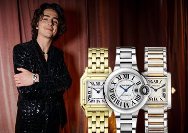 Time And Timothée: Every Cartier Watch He’s Rocked