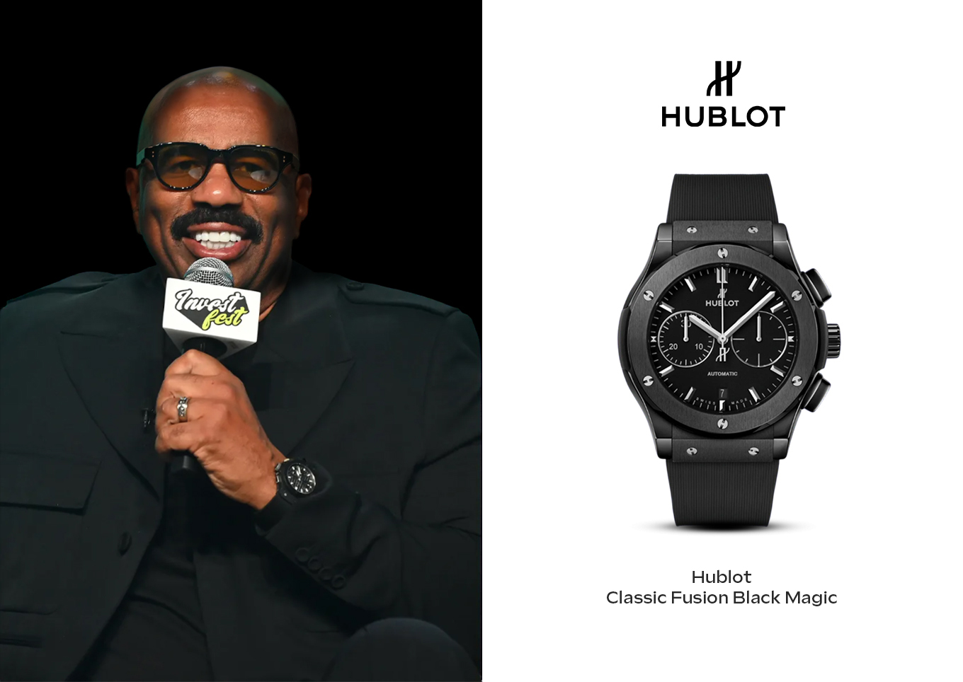 Steve Harvey's watch collection