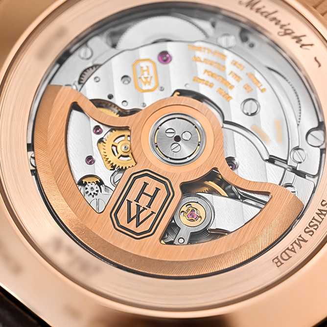 Harry Winston Midnight Big Date Back