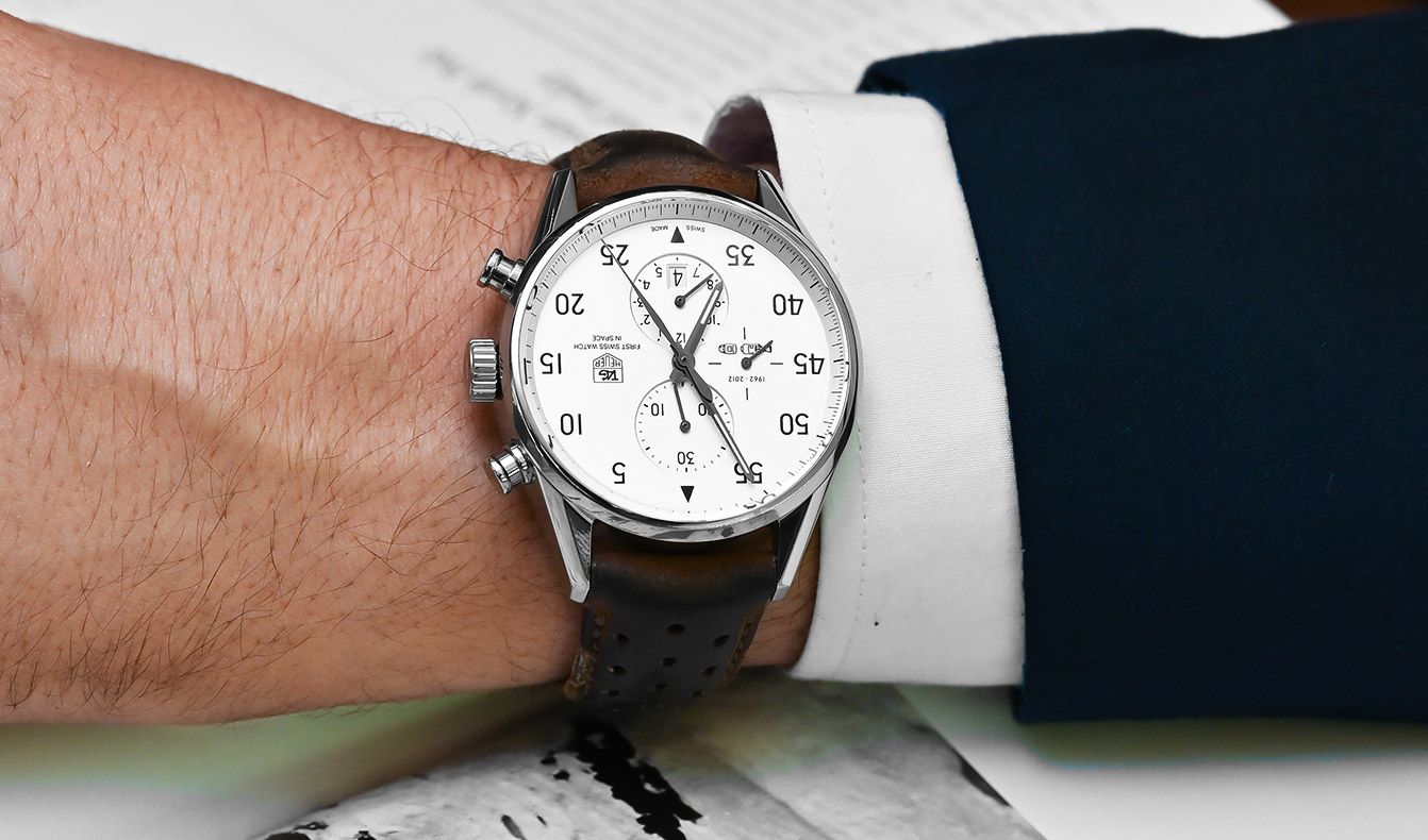 Shah Rukh Khan ownsTAG Heuer Carrera Calibre 1887 SpaceX