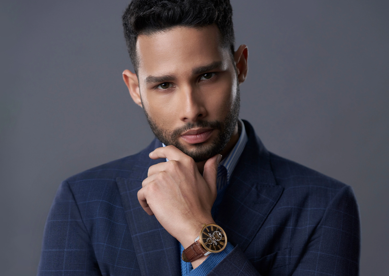 Siddhant Chaturvedi with ULYSSE NARDIN Maxi Marine