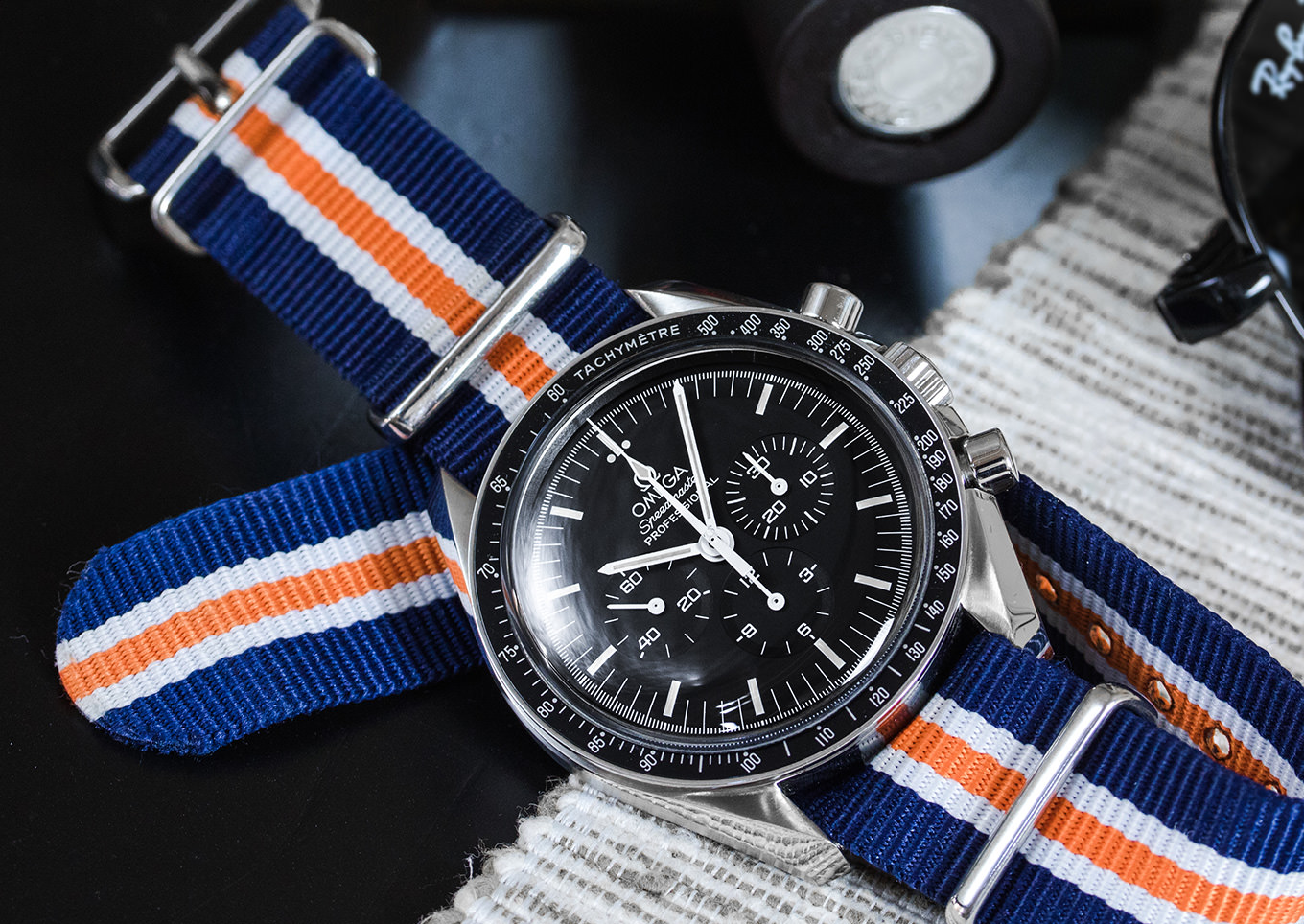 Omega-speedmaster-with-a-NATO-starp