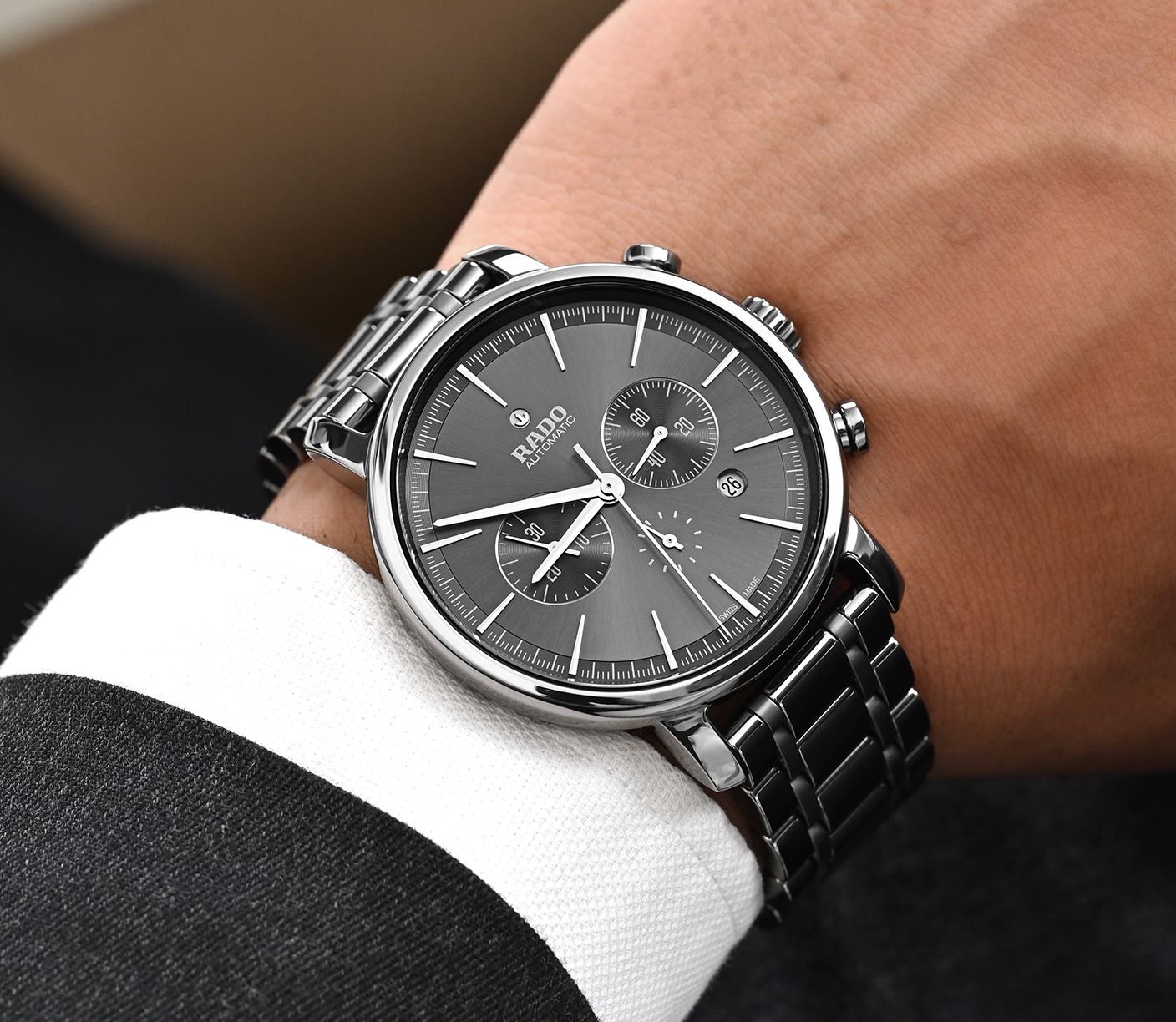 Rado black watch