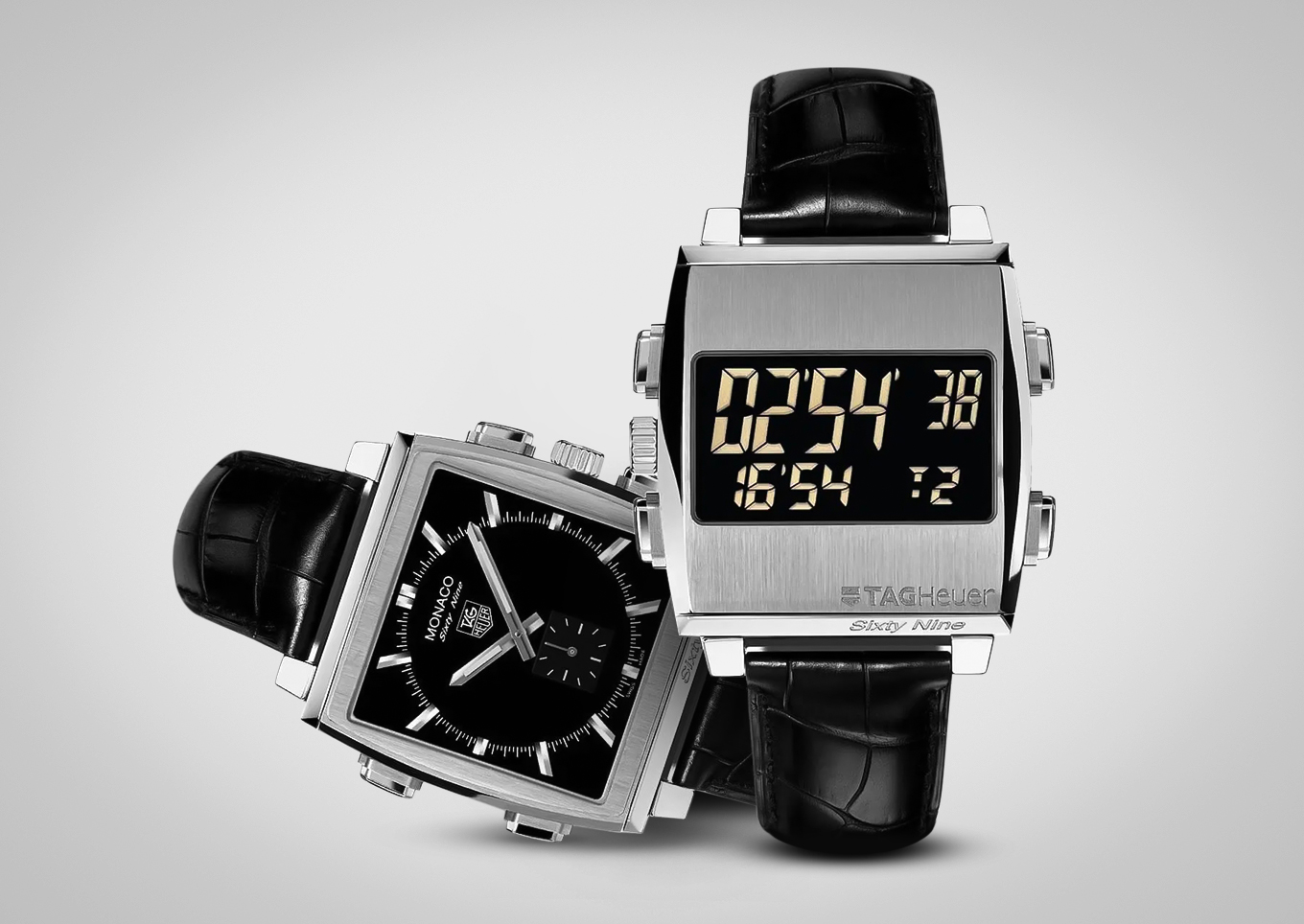 TAG HEUER, MONACO SIXTY NINE , REF. CW9111,bShah Rukh Khan Limited Edition