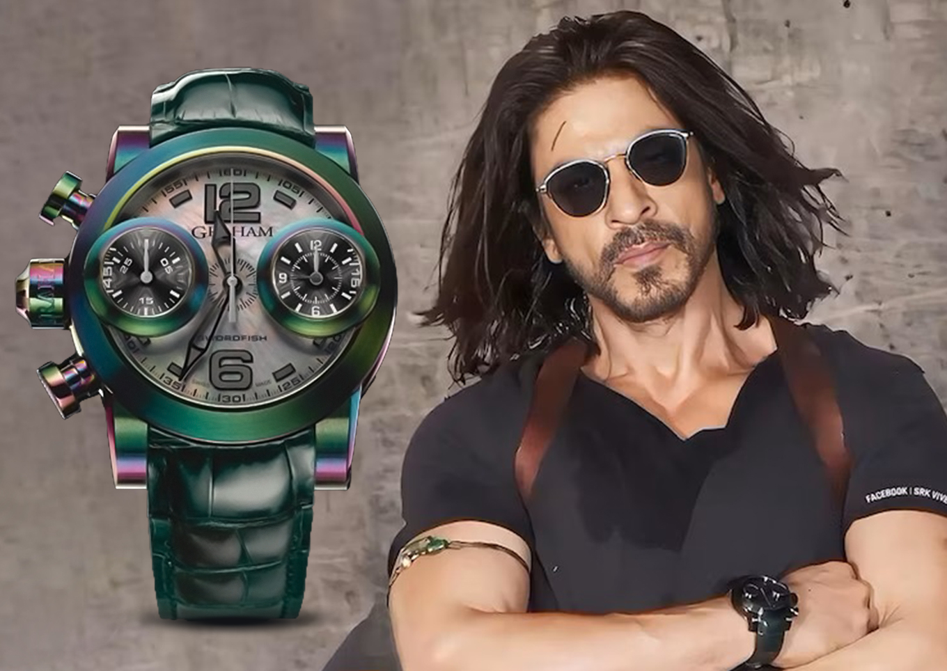 Graham Swordfish Booster Iris Worn By Shah Rukh Khan