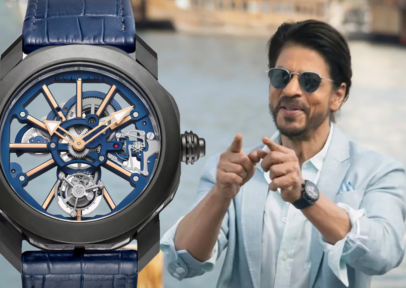 BVLGARI BVLGARI Octo Roma Tourbillon Worn by SRK