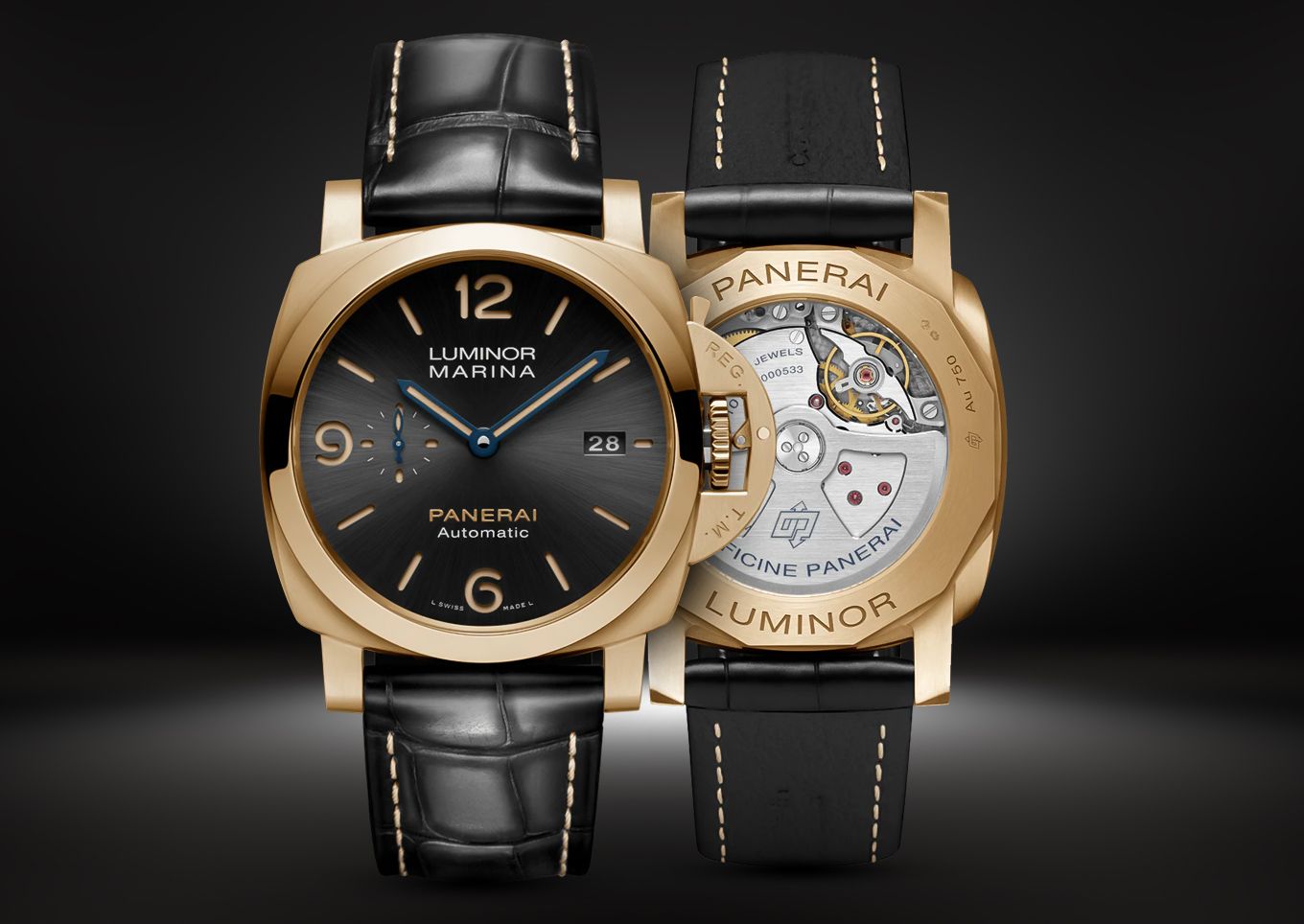 pre-owned Panerai Luminor Marina
