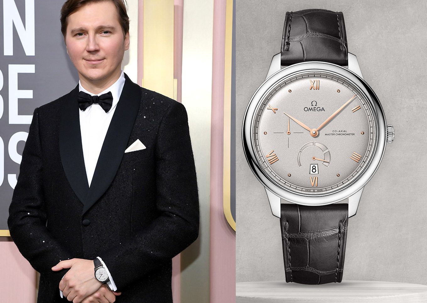 Paul Dano in De Ville Prestige for the Golden Globes, 2023