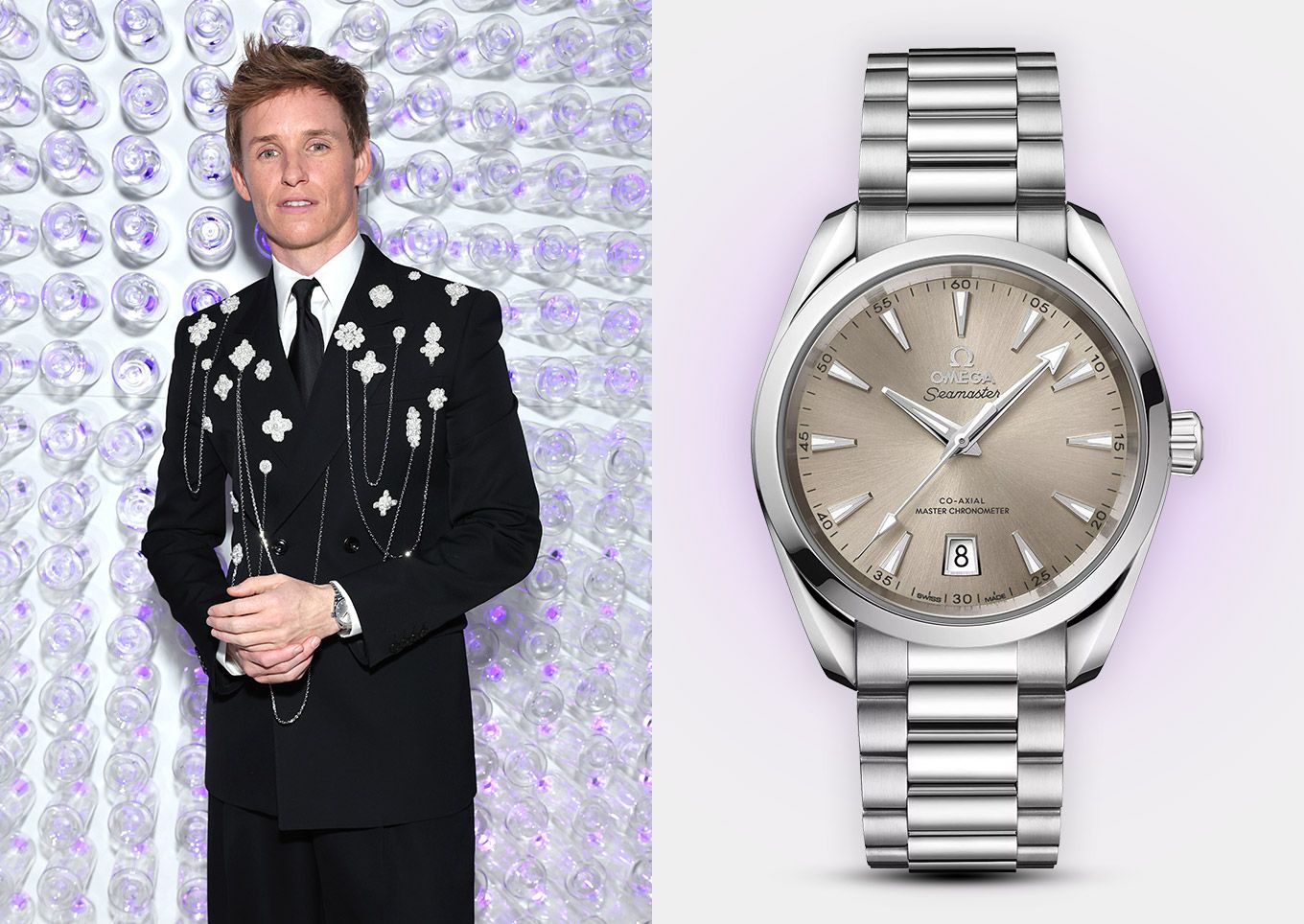Omega brand ambassador Eddie Redmayne