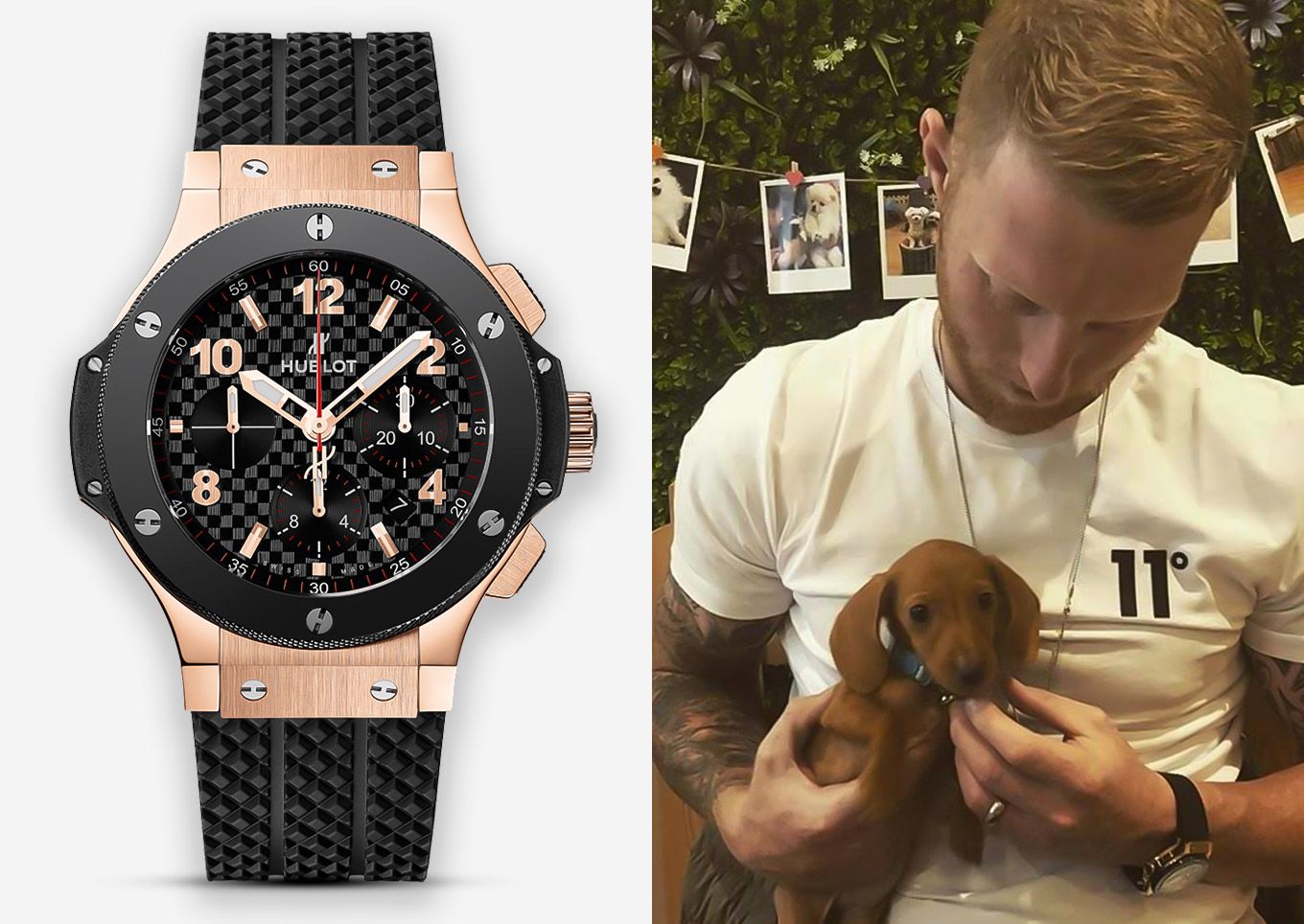 Ben Stokes in Hublot Big Bang