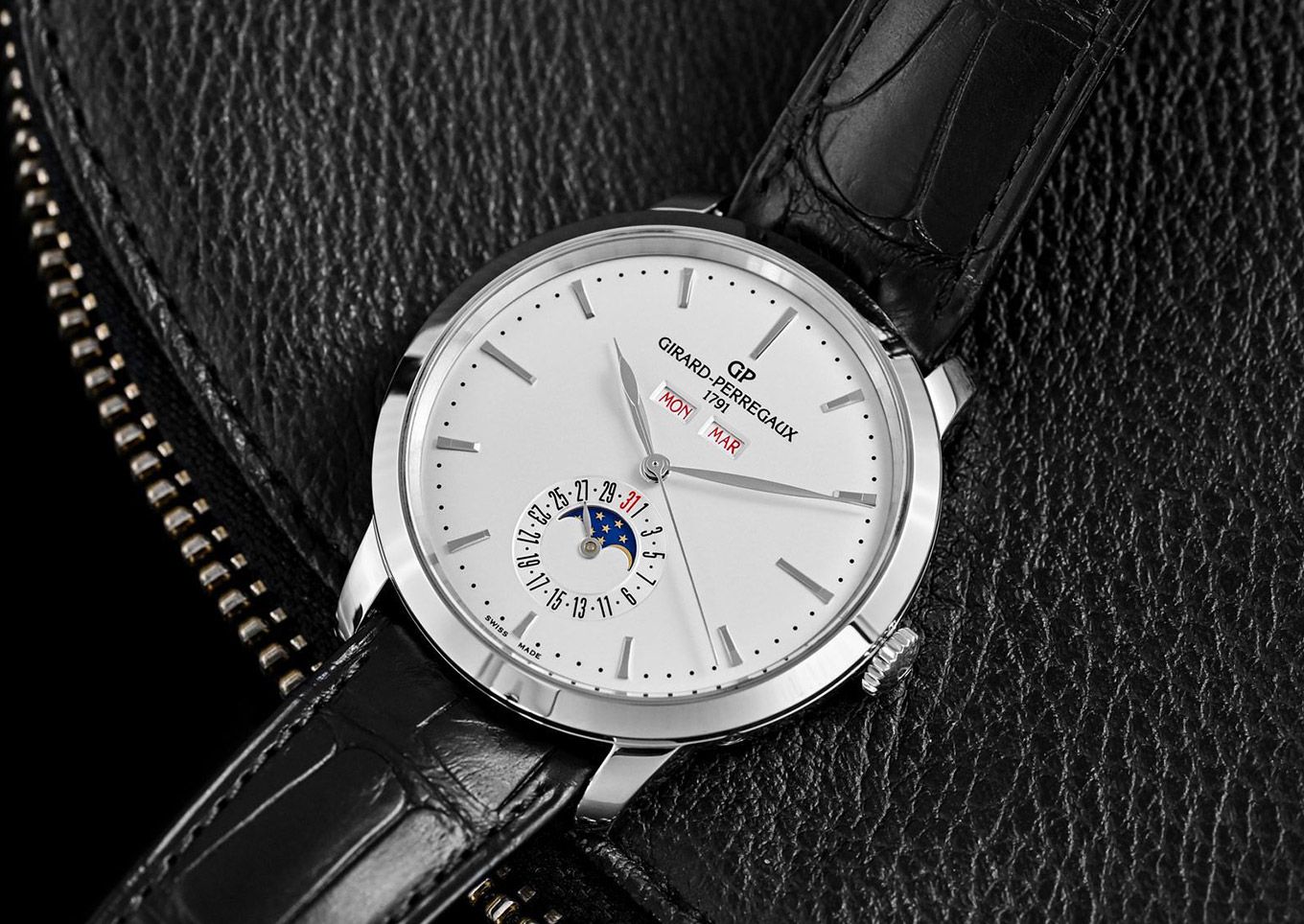 Girard-Perregaux 1966 Full Calendar 49535-11-131-BB60