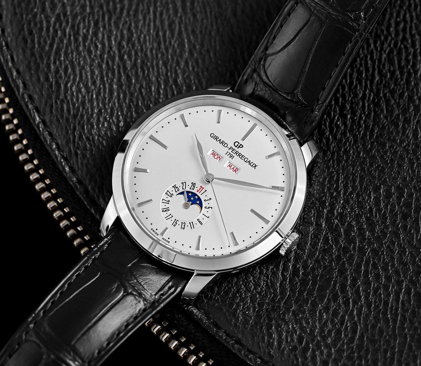 Girard-Perregaux 1966 Full Calendar with the automatic calibre GP03300