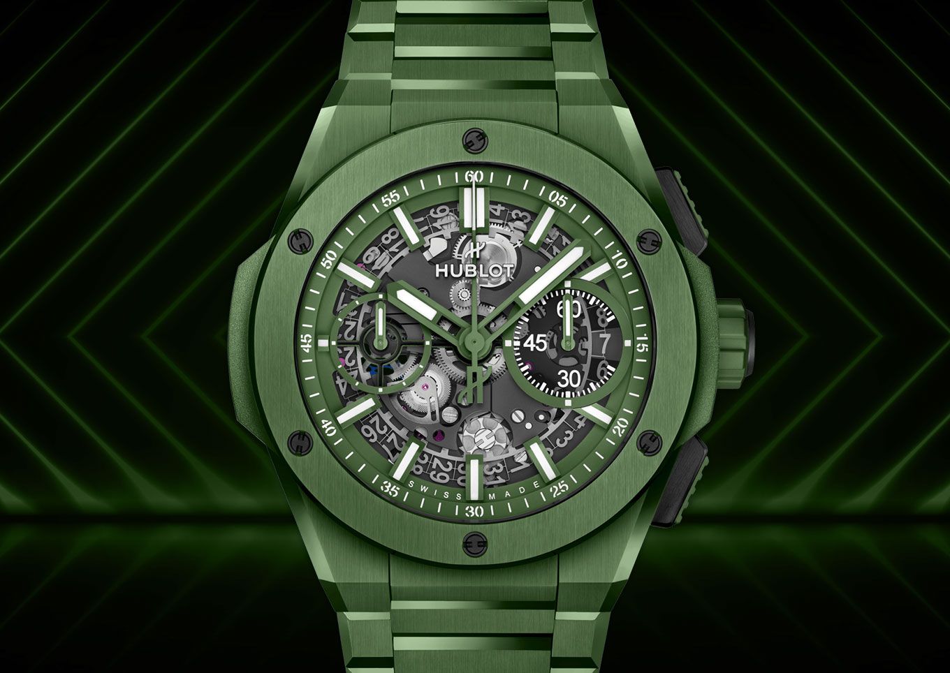 Hublot Big Bang Integral Green Ceramic