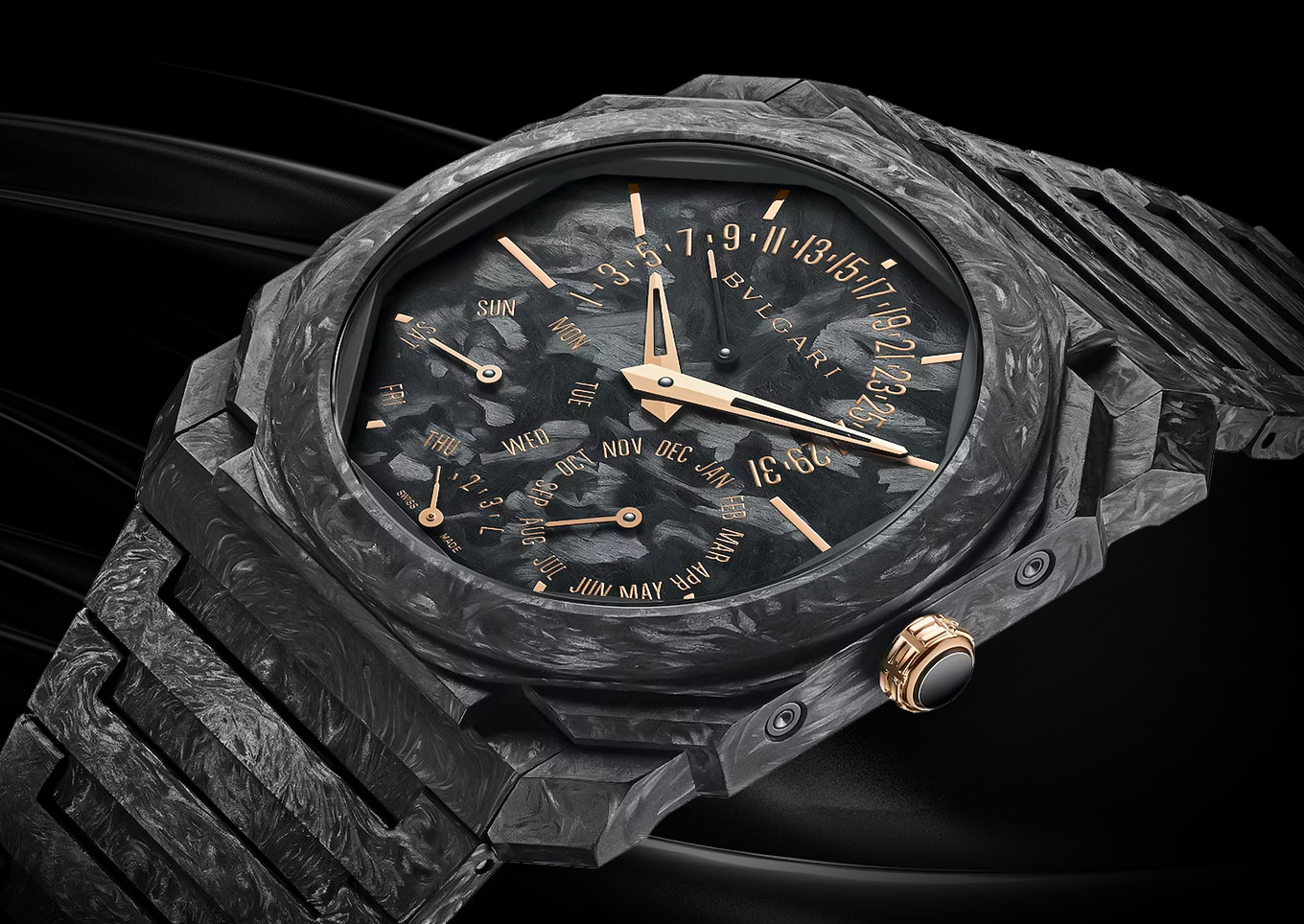 Bulgari Octo Finissimo CarbonGold Perpetual Calendar