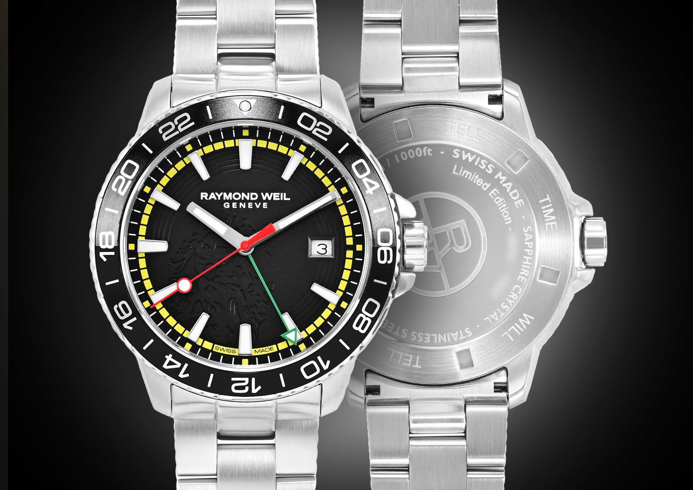 Raymond Weil Tango GMT Bob Marley Limited Edition
