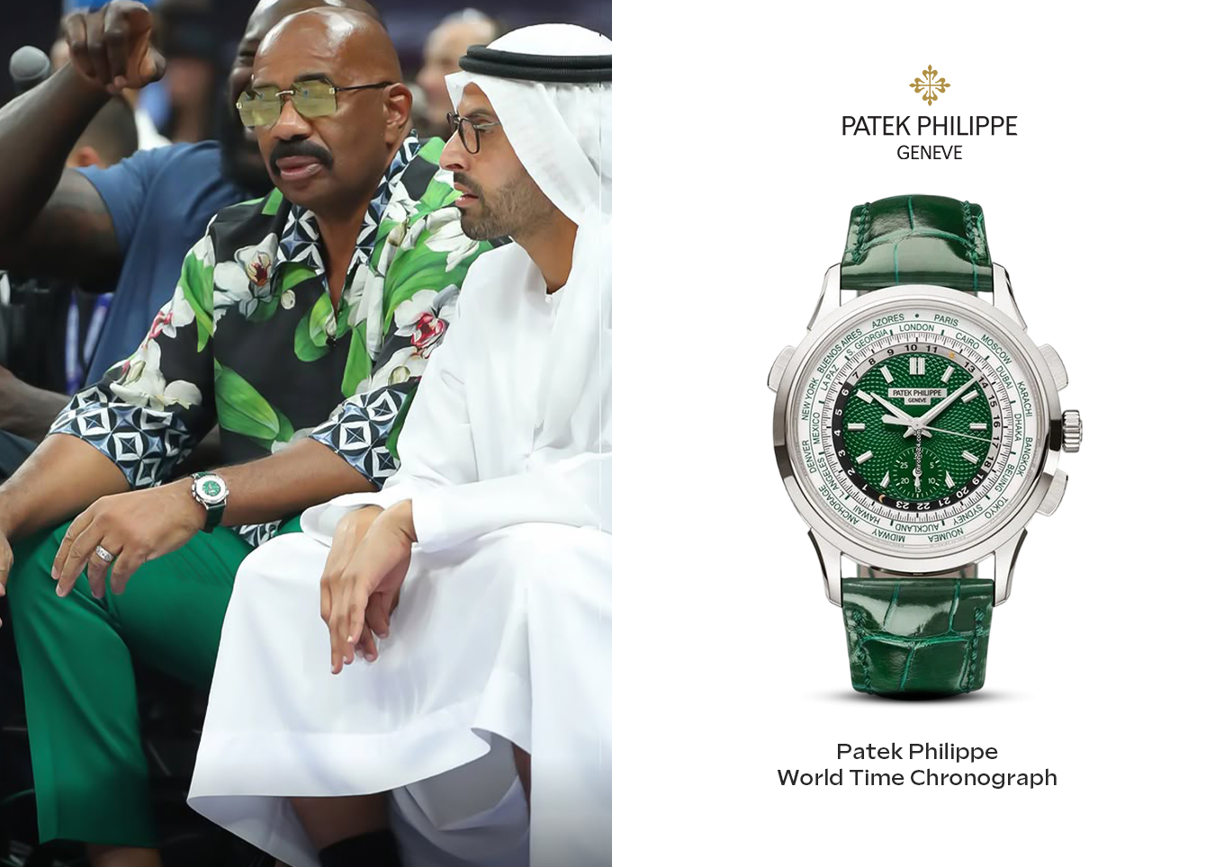 Steve Harvey's watch collection