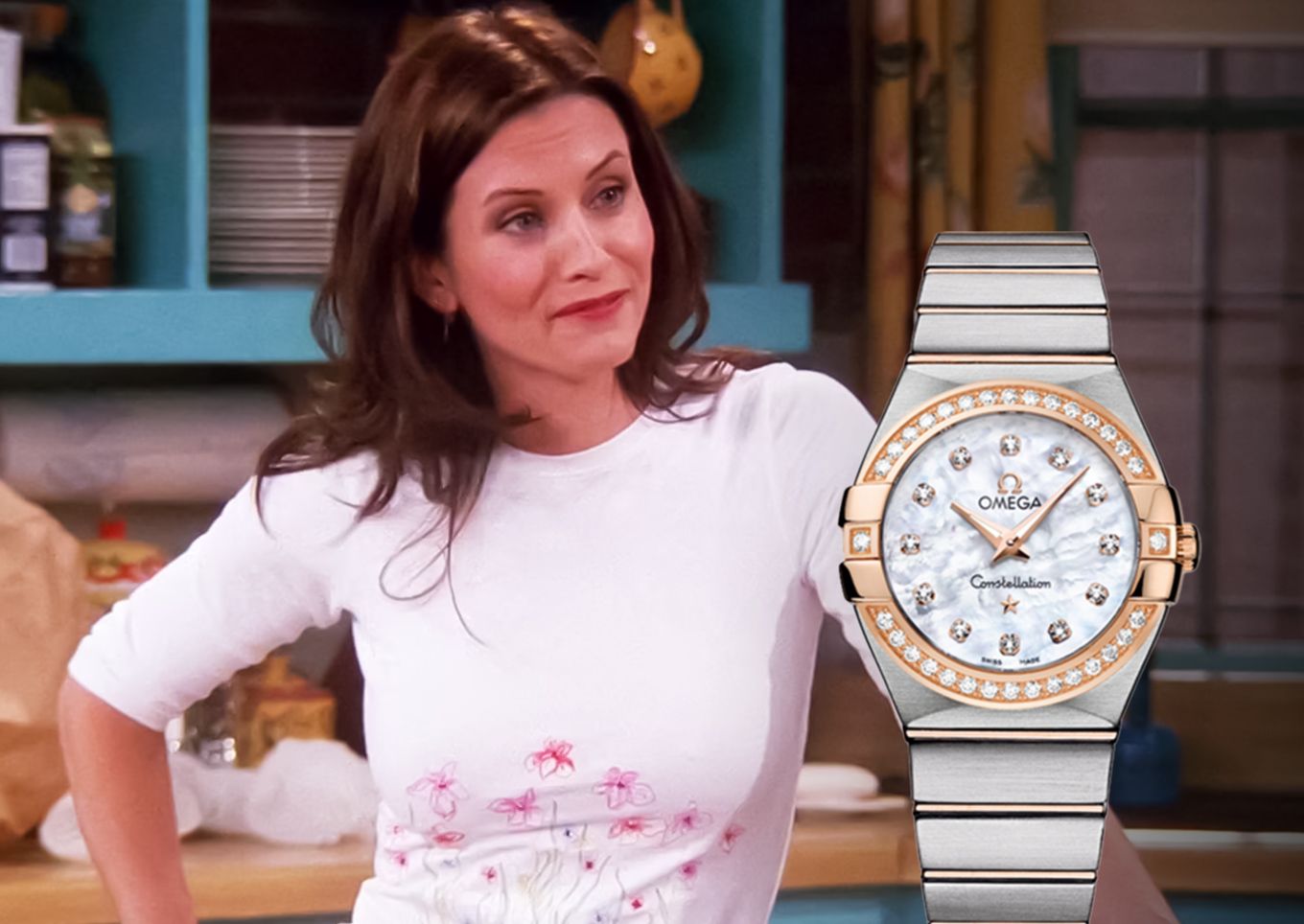 Monica Geller, Friends, Omega Constellation