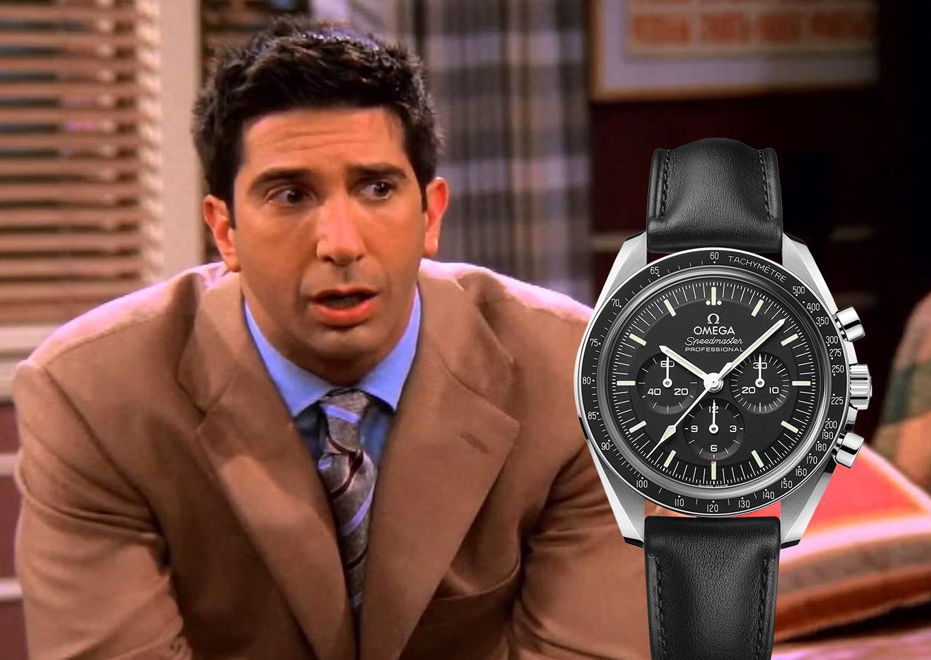 Ross Geller, Friends, Omega Speedmaster