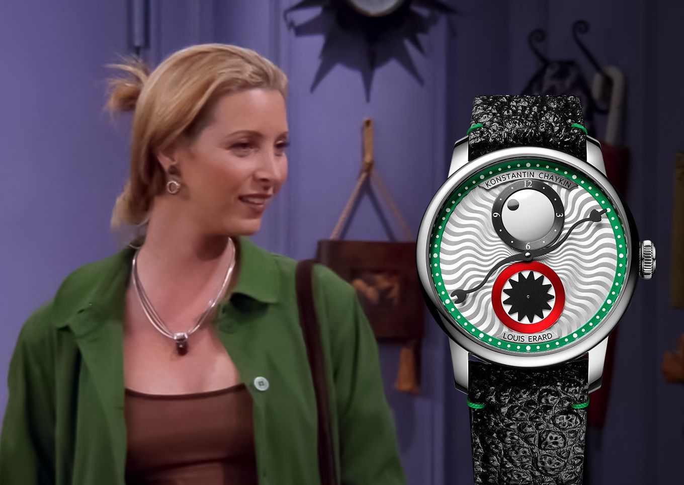 Phoebe Buffay, Friends, Louis Erard watch