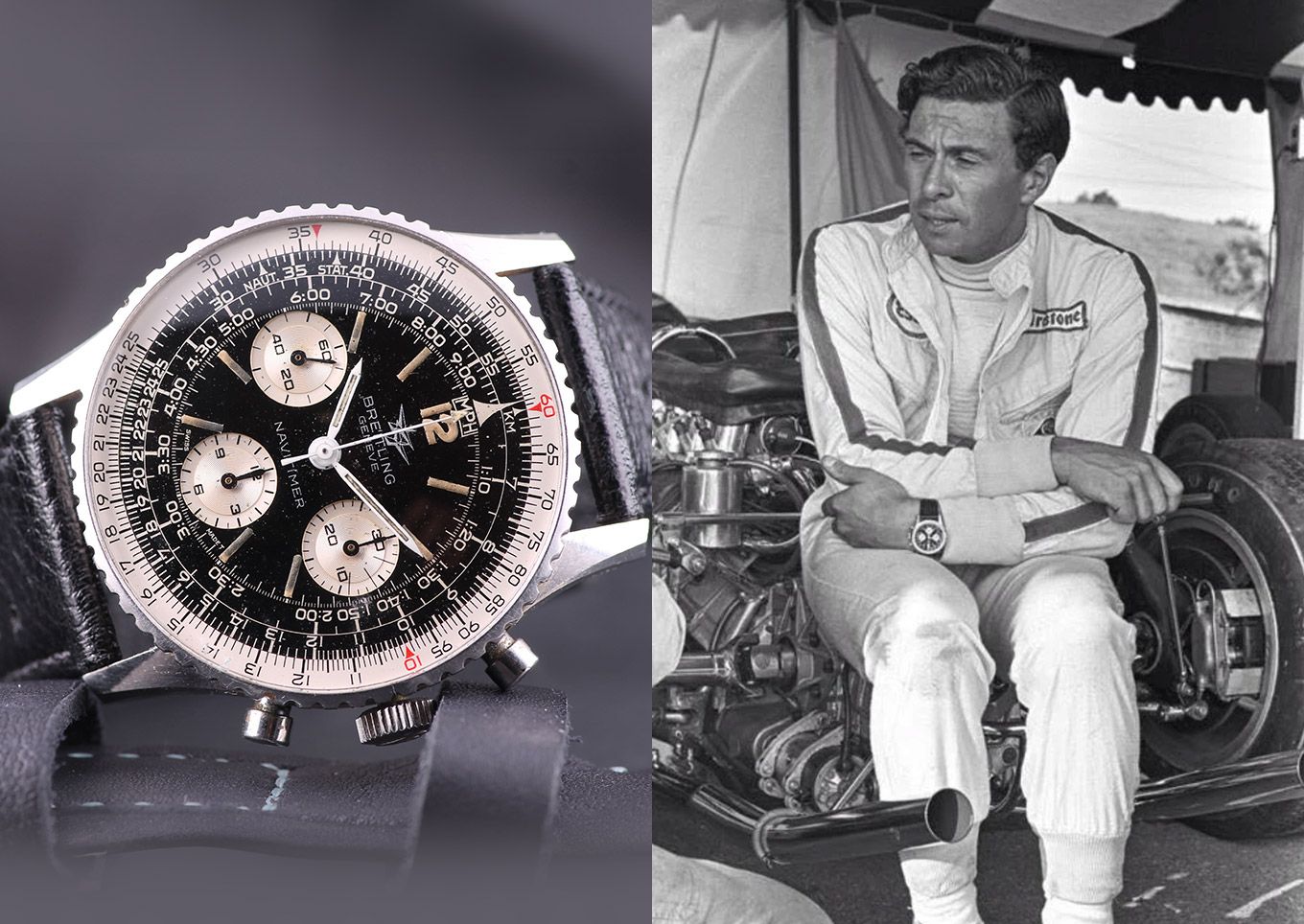 Jim Clark, Formula 1, Breitling Navitimer