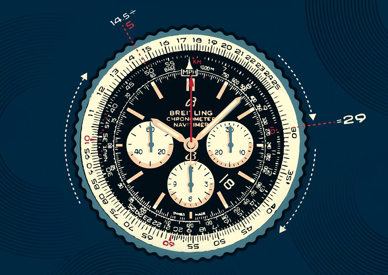 Breitling Navitimer Slide rule