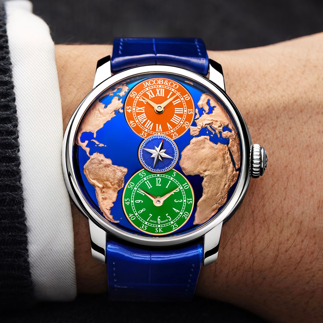 Jacob & Co. The World Is Yours Dual Time Zone Salman Khan