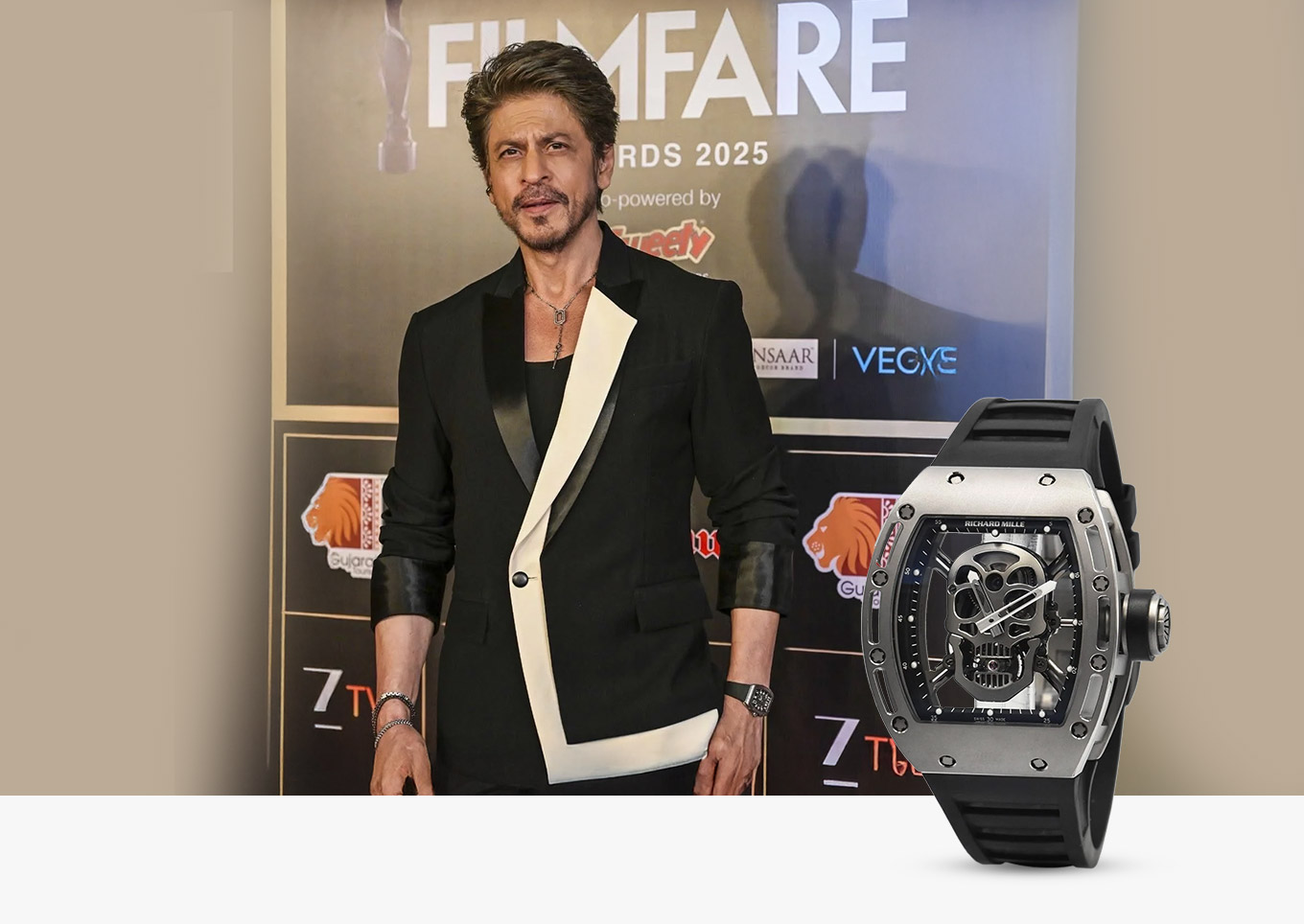 Richard Mille RM 67-01 extra flat watch Shah Rukh Khan Filmfare Awards