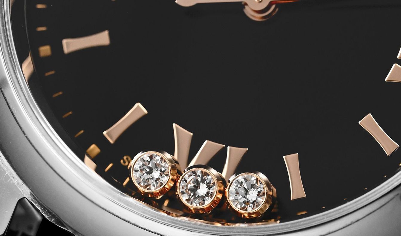 Chopard Happy Sport floating diamonds