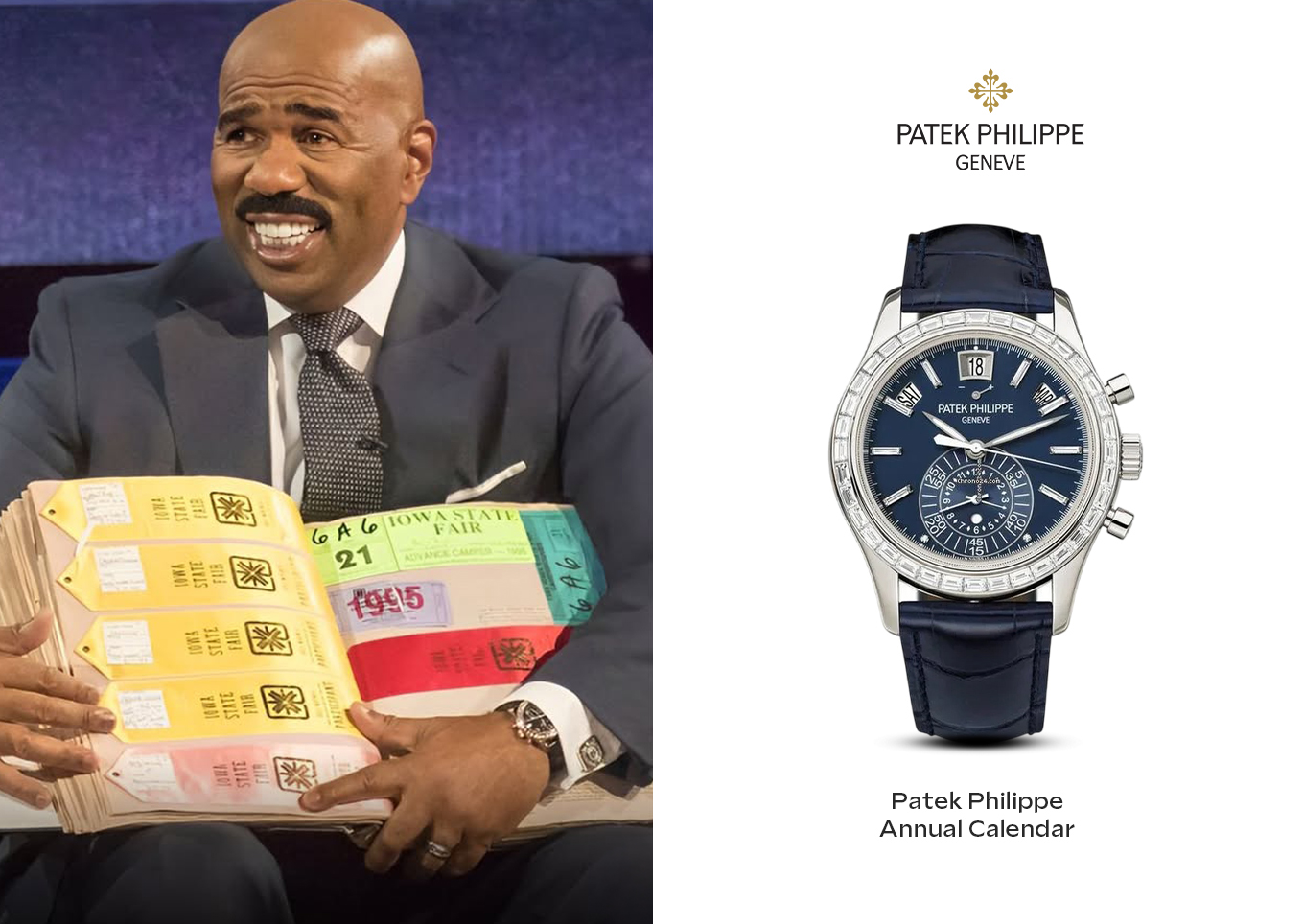 Steve Harvey's watch collection